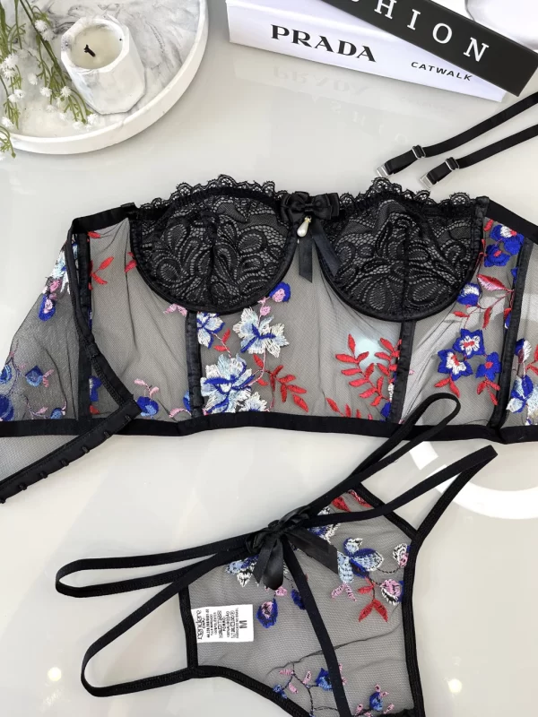 Corset Florescente Bordado - Image 6