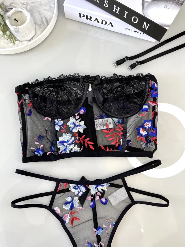 Corset Florescente Bordado - Image 8