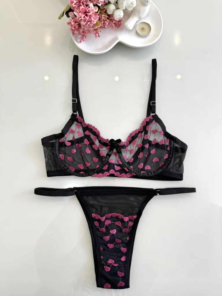 Conjunto Tule Zara Preto com Jaipur