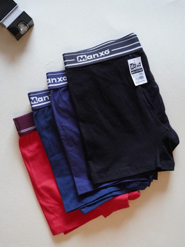 4 CUECAS BOX COTTON MANXO - Image 4