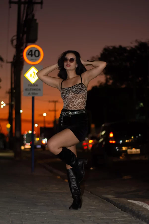 Body Animal Print Oncinha - Image 8